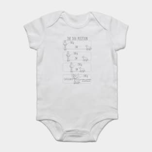 The dog position Baby Bodysuit